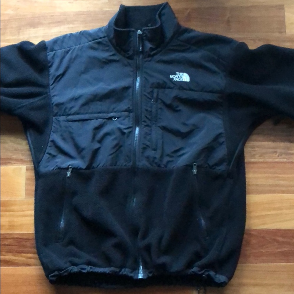 North Face Black Zip Up